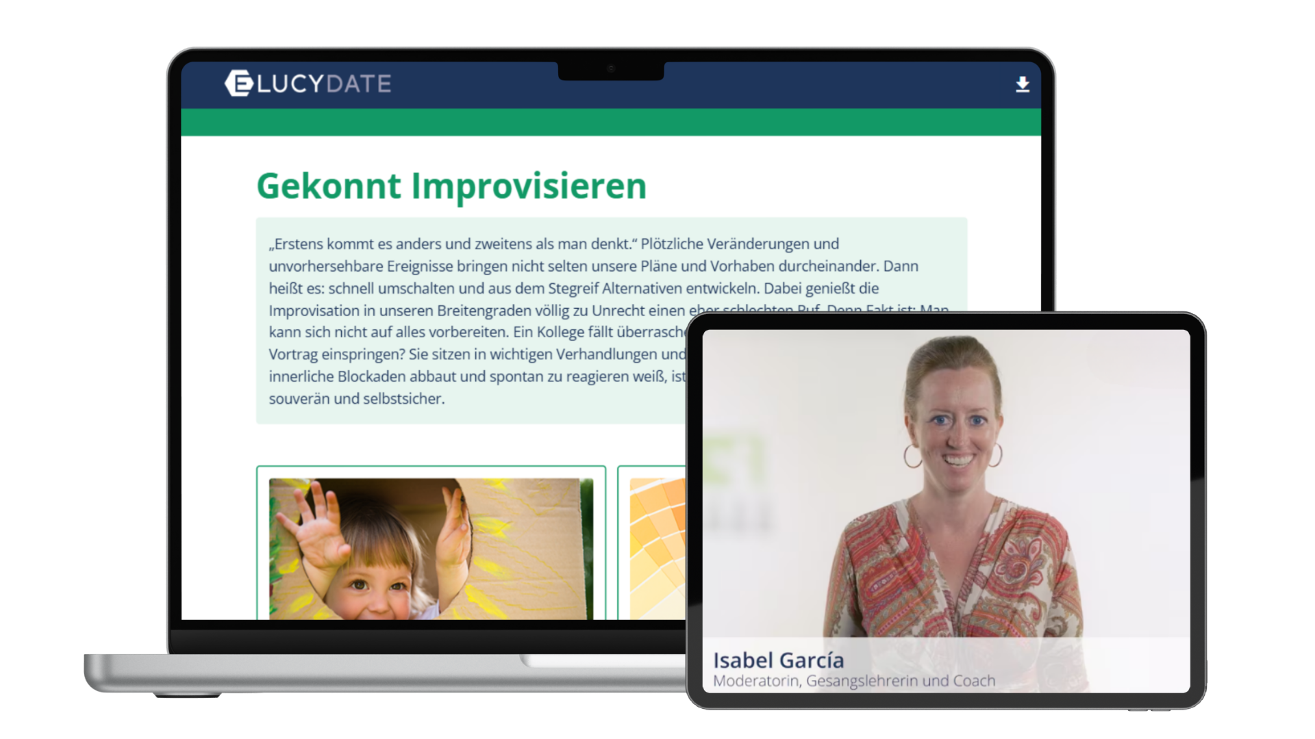 Gekonnt improvisieren | mit Isabel Garcia