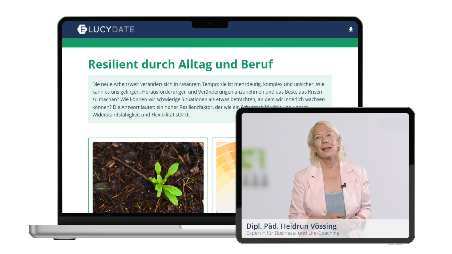 Resilient durch Alltag und Beruf | mit Heidrun Vössing