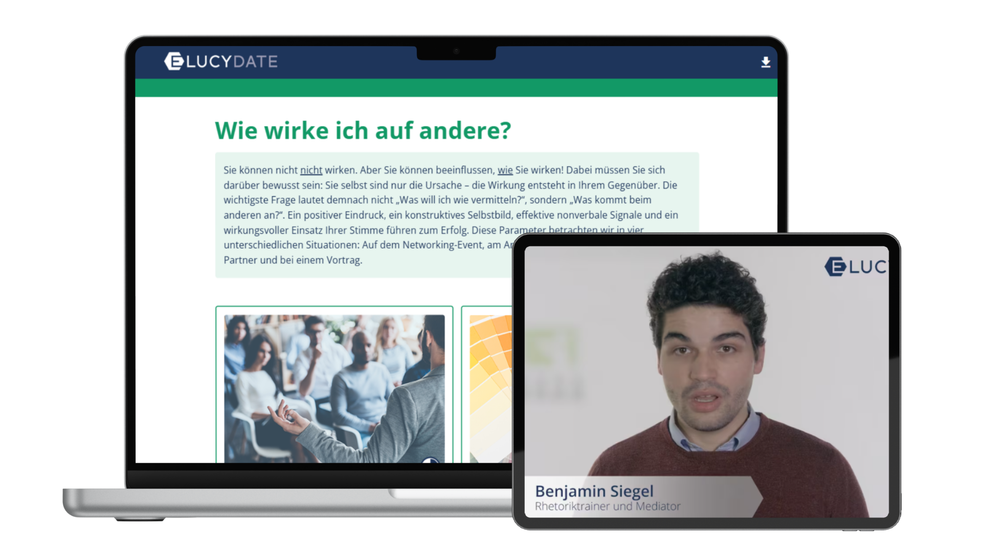 Wie wirke ich auf andere? | mit Benjamin Siegel