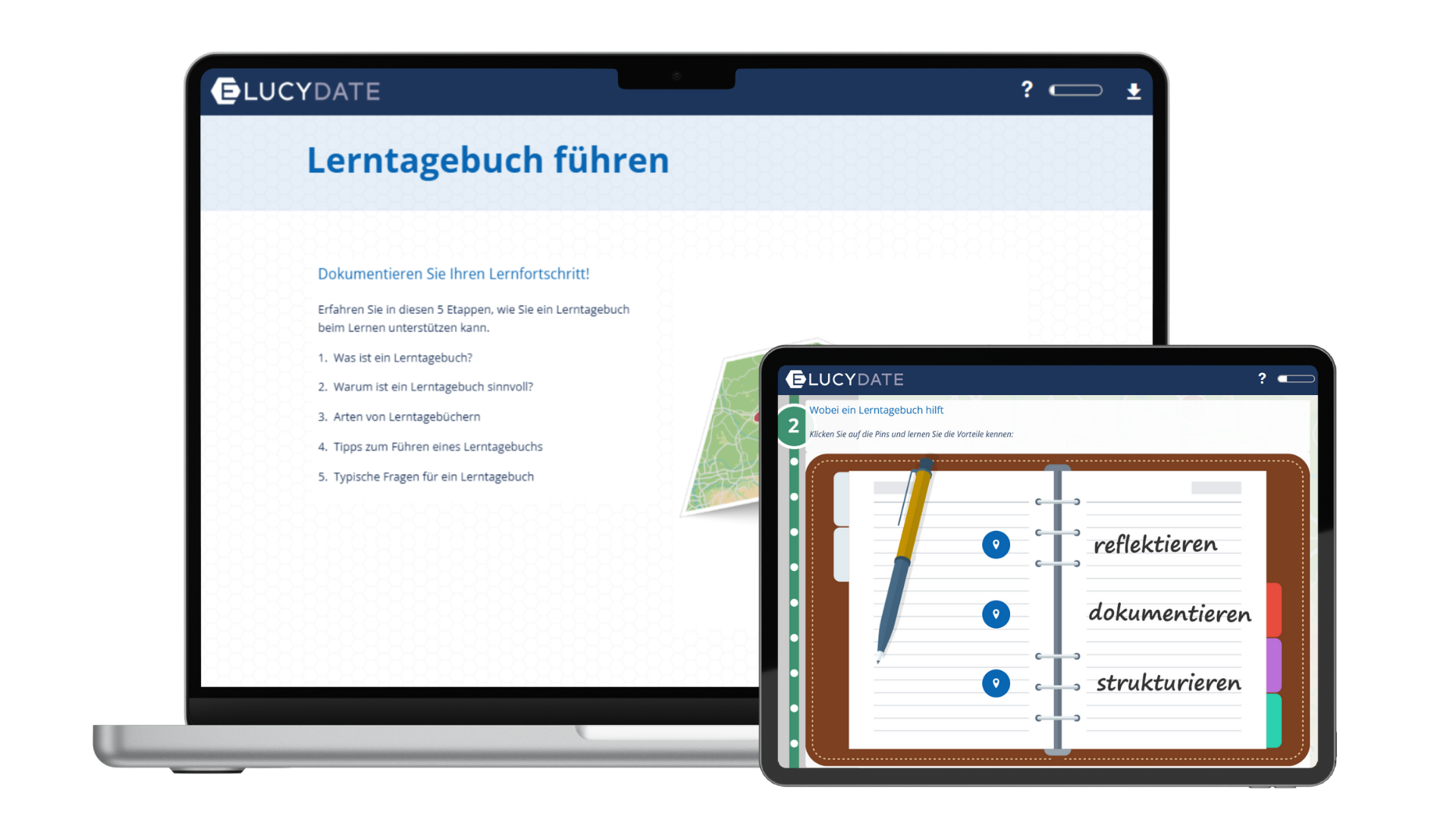 LernTAGEBUCH | mit ELUCYDATE Redaktion