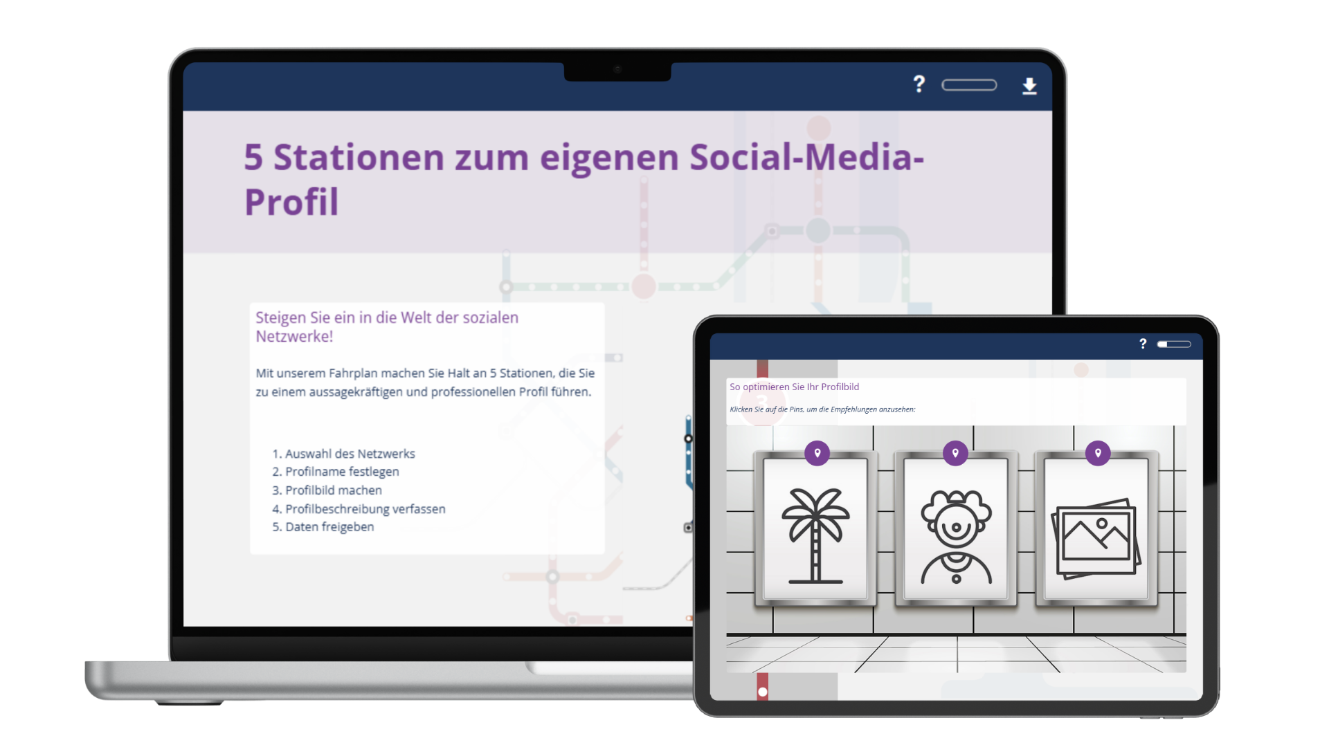 5 Stationen zum eigenen Social-Media-Profil | mit: ELUCYDATE Redaktion