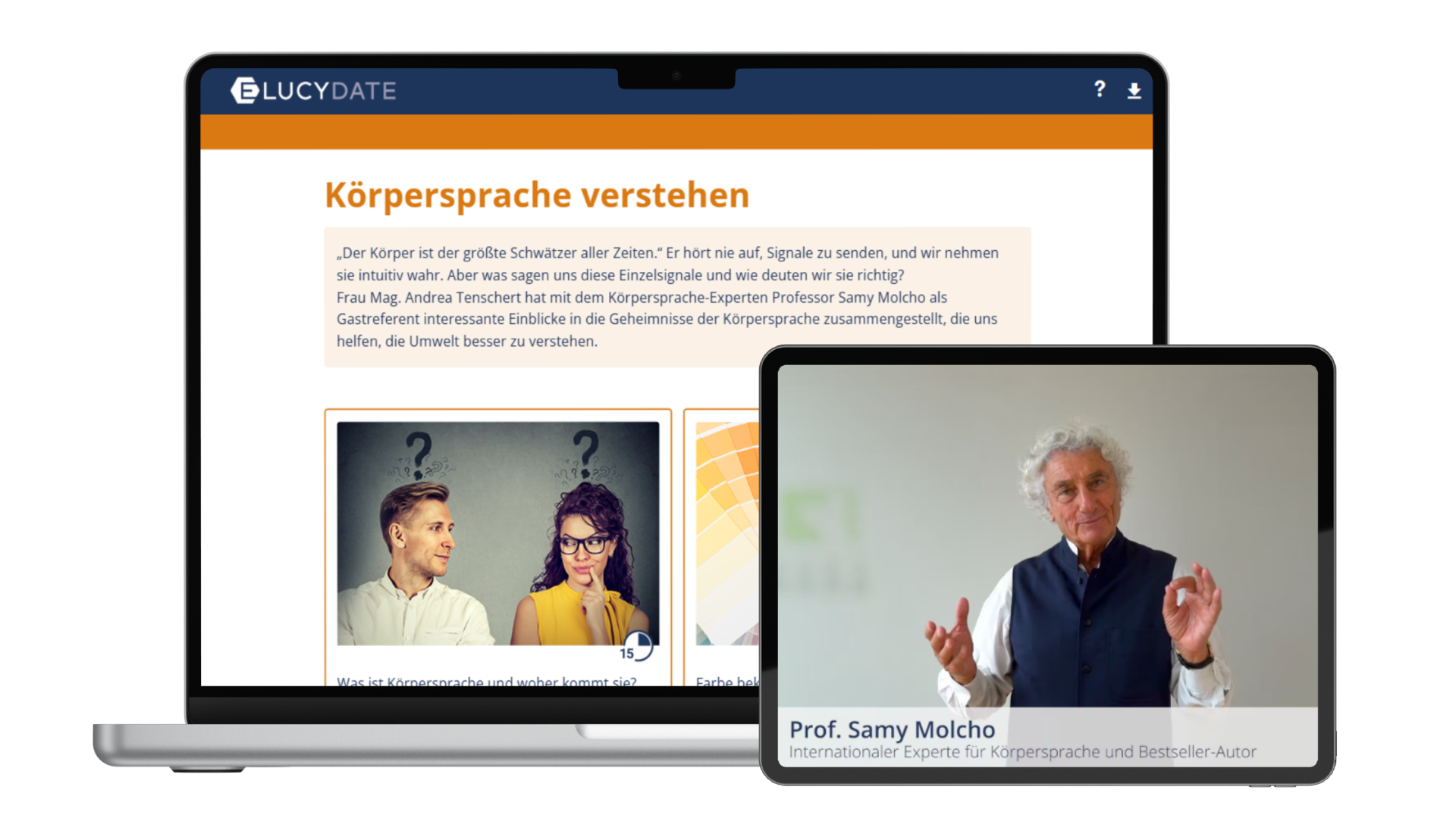 Körpersprache verstehen | mit Prof. Samy Molcho